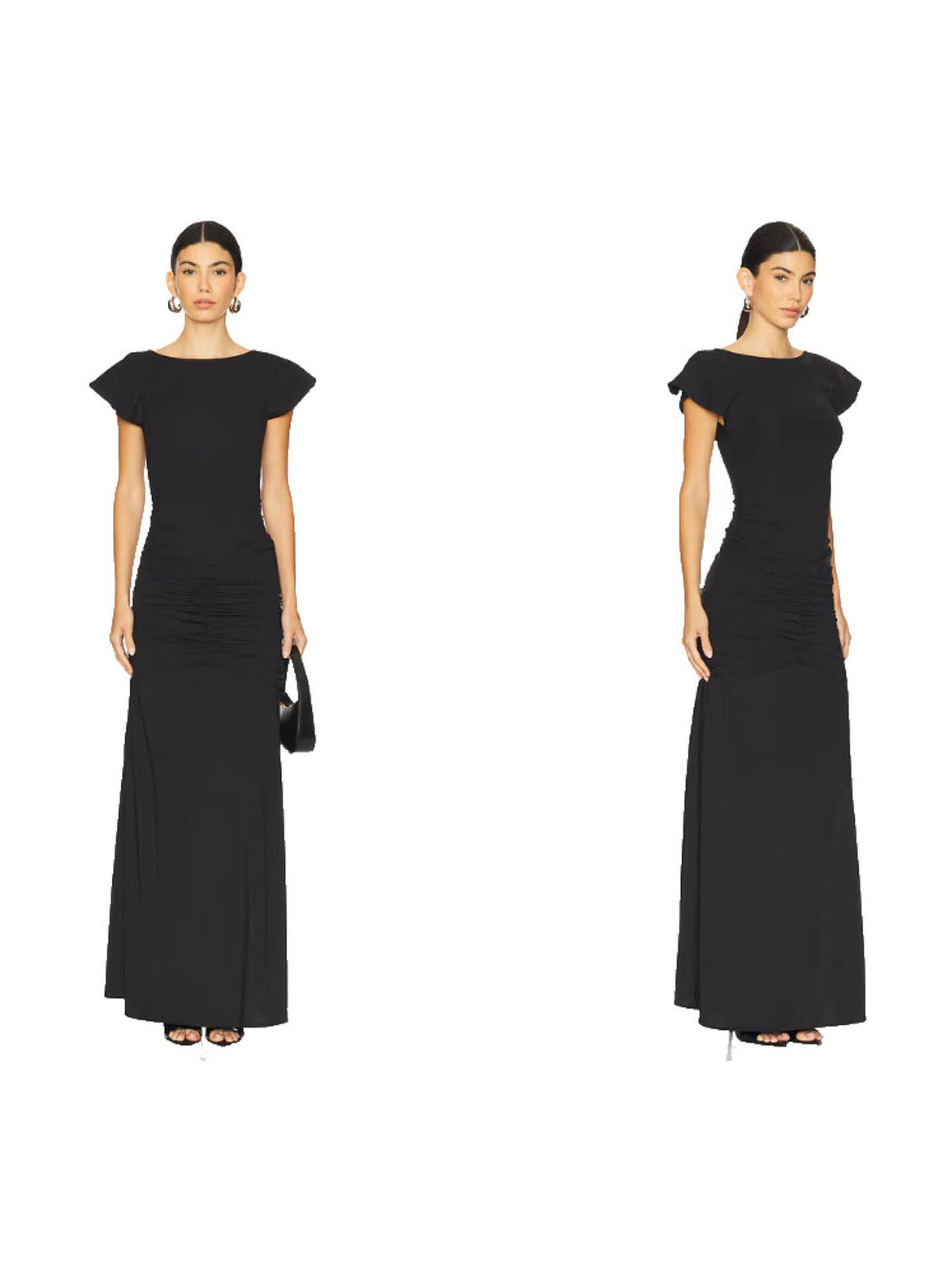 Ow Collection Caia Maxi Dress Black Size S $238 Msrp